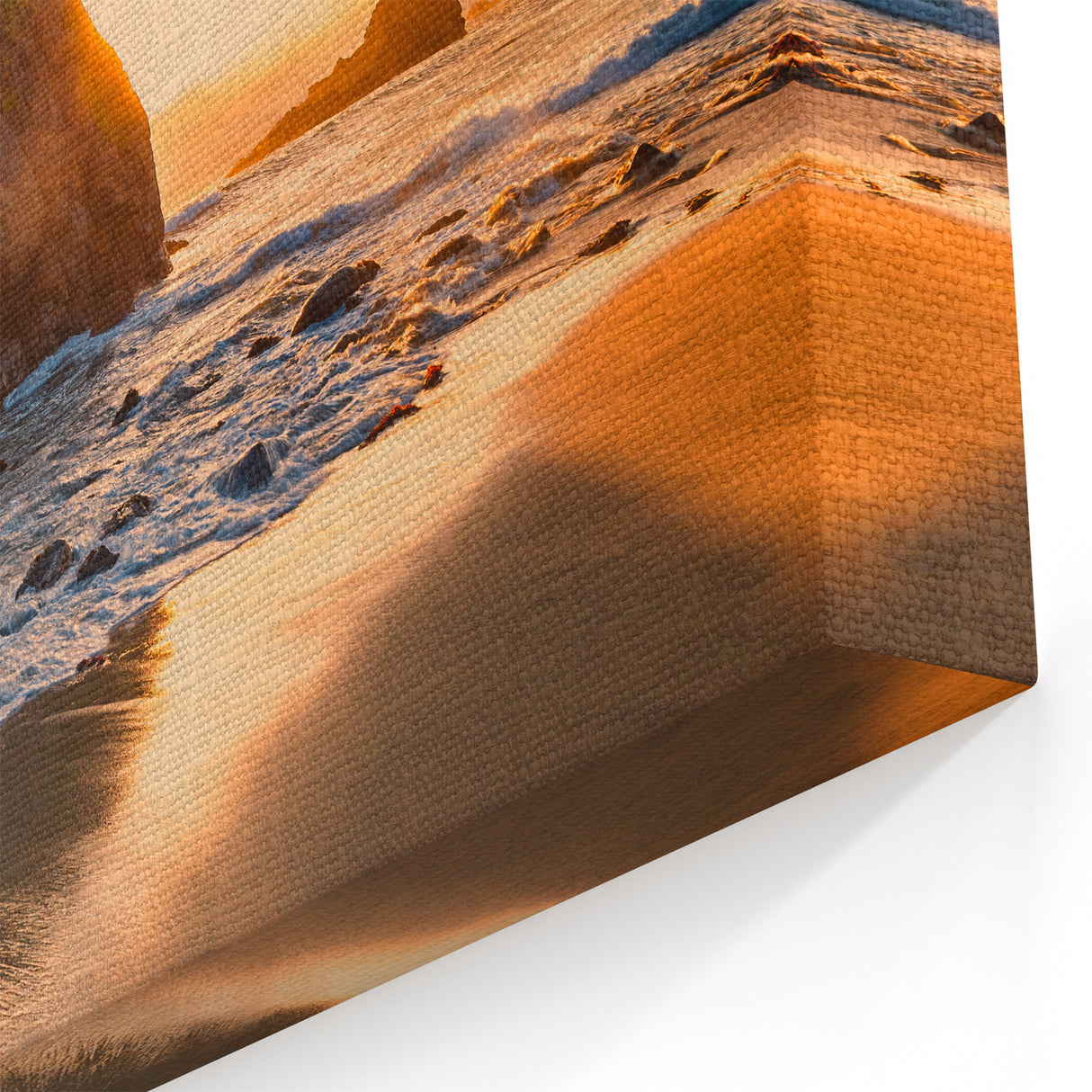 Golden Sunset at Big Sur – California Coastal Landscape Wall Art
