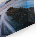 Nature Art Prints of Olympic Park - Coastal Tide Flowing on Rocky Shore