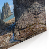 Olympic National Park Framed Art - Coastal Rock Arch with Sea Stack View