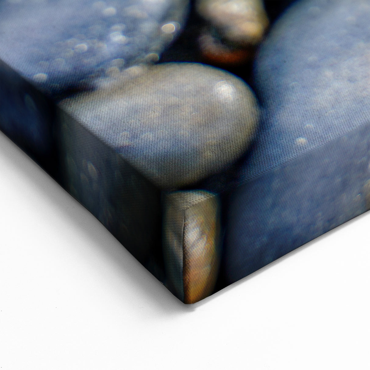 Landscape Art of Olympic National Park-Close-Up of Pebbles and Seaweed