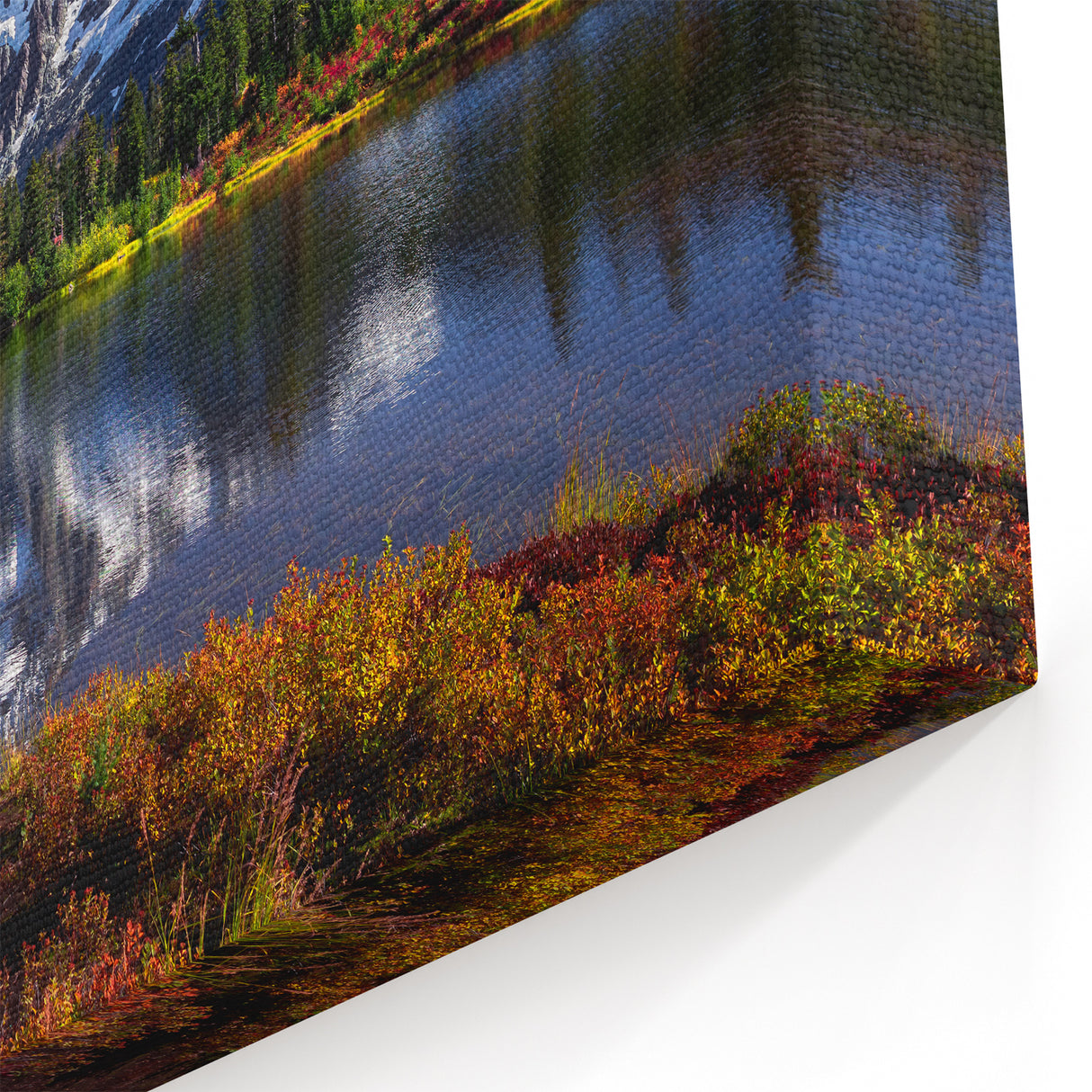 Washington Nature Art - Scenic Mount Rainier Landscape Print