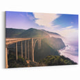 Iconic Bixby Creek Bridge in Big Sur – California Coastal Wall Art