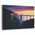 Breathtaking Big Sur Sunset with Bixby Bridge – California Wall Art