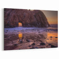 Serene Sunset at Keyhole Rock – Captivating Big Sur Coastal Wall Art