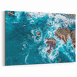Vibrant Ocean Waves at Big Sur – Captivating California Coastal Wall Art