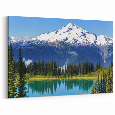 Mount Rainier Art Prints - Scenic Canvas Framed and Rolled Art