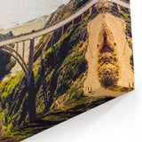 Aerial View of Bixby Bridge – Scenic Big Sur California Coastal Wall Art