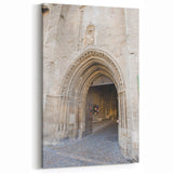 French Country Wall Art - Historic Stone Archway in Provence Architecture