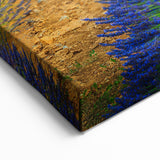 Lavender Field Artwork - Vibrant Rows of Lavender at Sunrise in Provence