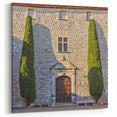 French Country Wall Art – Rustic Stone Building in Provence Countryside