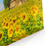 South of France Wall Art - Sunflower Field Provence Art Prints