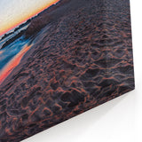 Tranquil Beach Sunset Print – Catalina Island Coastal Canvas Art