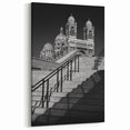 South of France Wall Art - Black and White Marseille Cathedral Decor