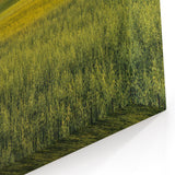 Palouse Washington Artwork - Red Barn at Sunset on Canvas or Acrylic