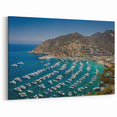Harbor View Coastal Landscape Print -Catalina Island Canvas Art
