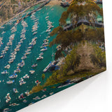 Harbor View Coastal Landscape Print -Catalina Island Canvas Art