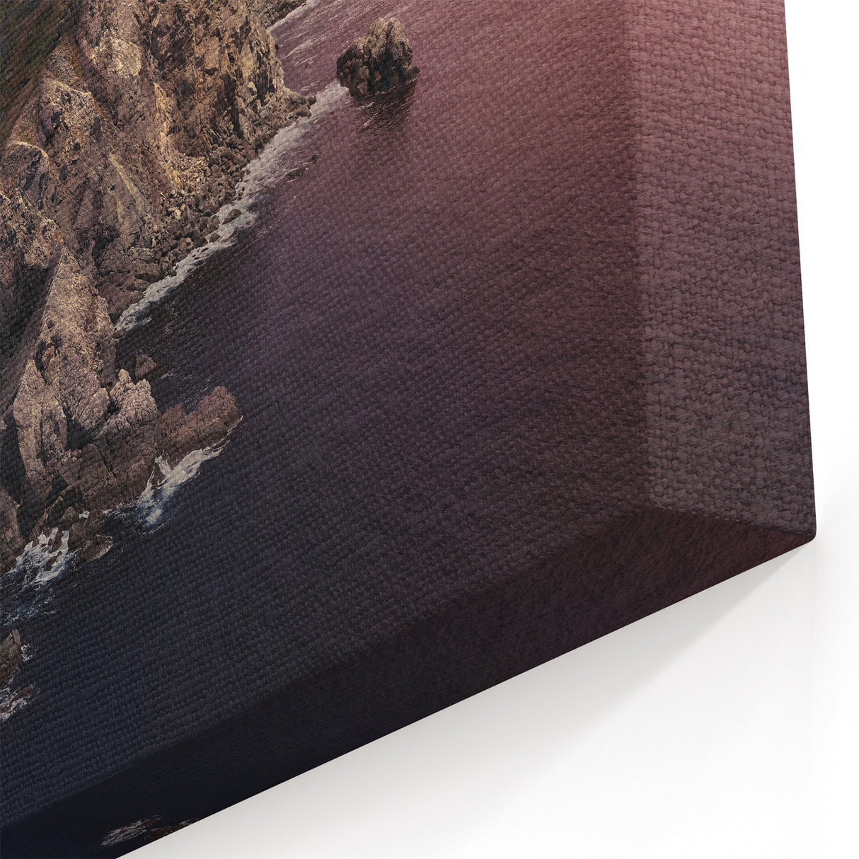 Mountain Coastline Print – Catalina Island Coastal Canvas Art