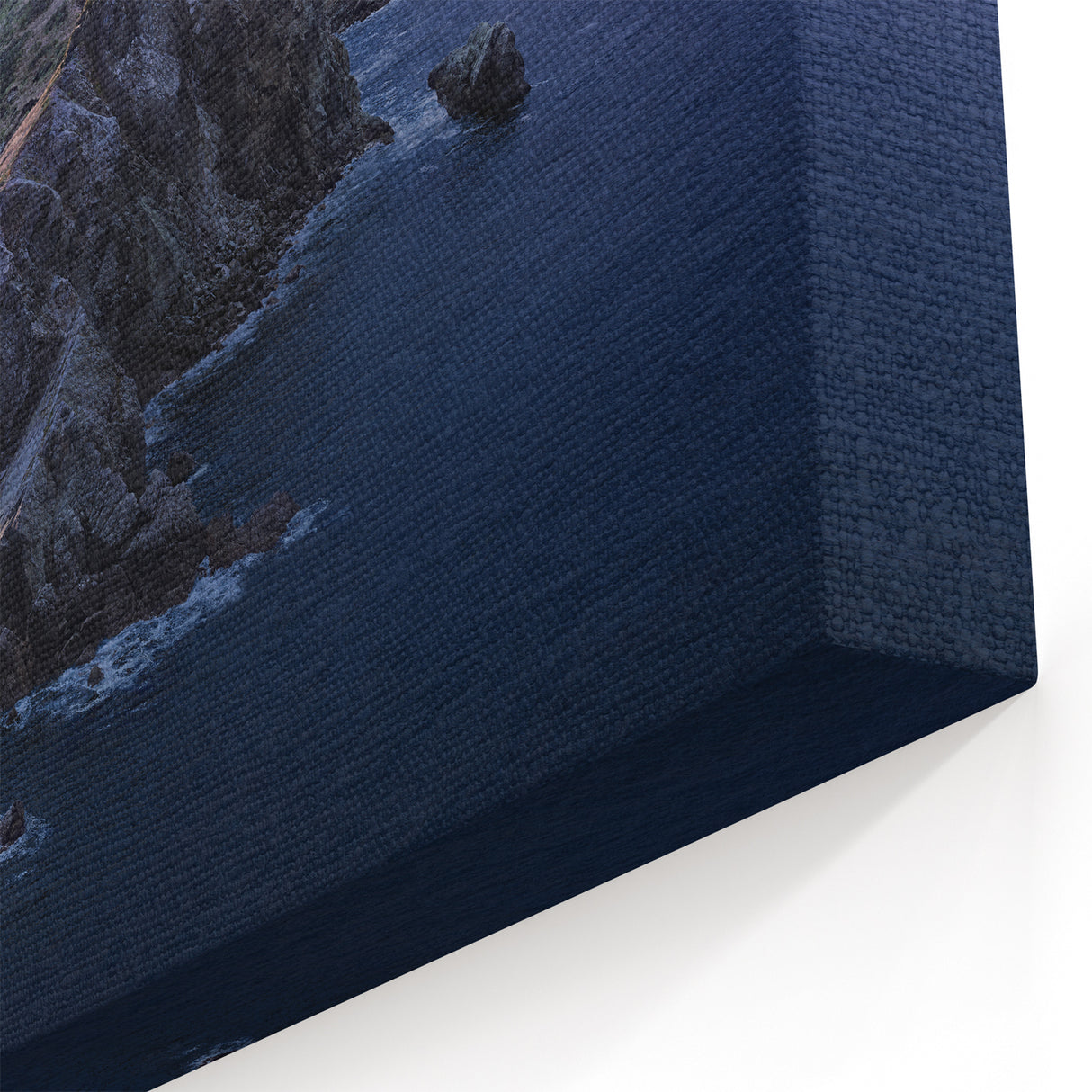 Coastal Cliff Twilight Print – Catalina Island Canvas Art