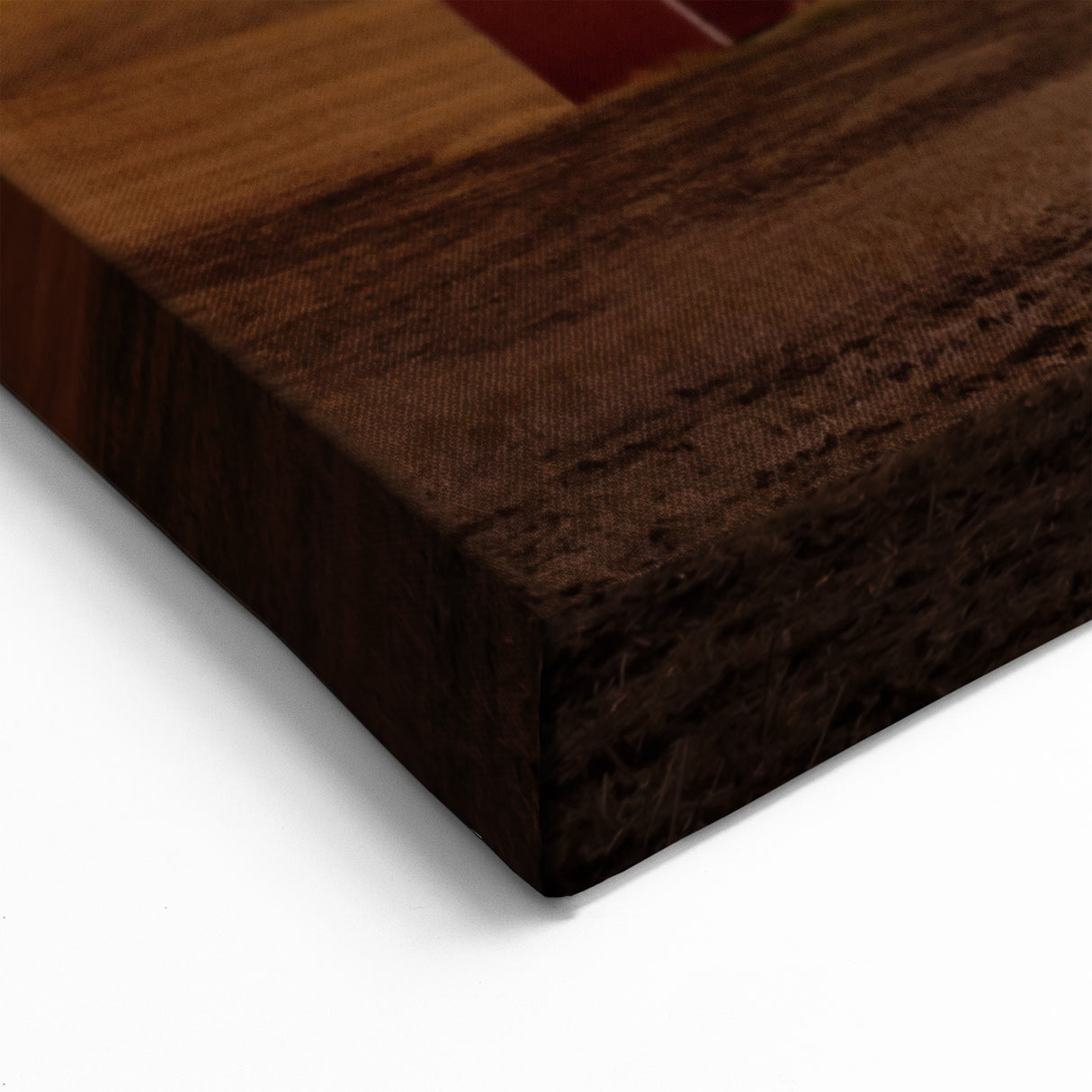 Palouse Photography Canvas - Red Barn Sunset in Washington Landscape