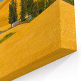 Palouse Region Art - Golden Wheat Fields and Farmhouses on Canvas or Acrylic