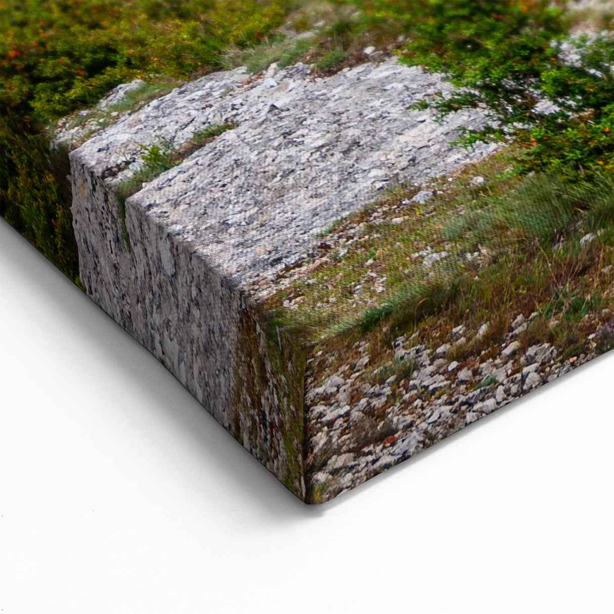 South of France Wall Art - Provence Church Scenery in Fine Detail