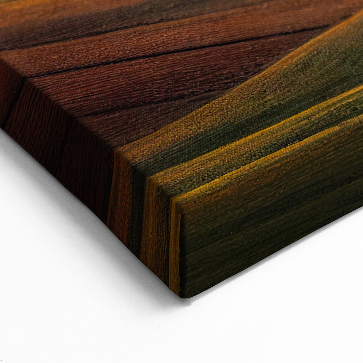 Palouse Region Art - Red Barn at Sunset on Rolling Hills Canvas or Acrylic