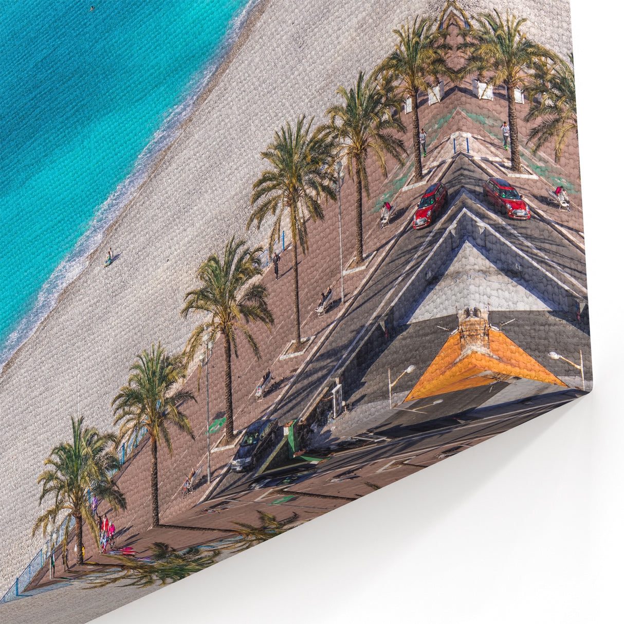 Cote d'Azur Posters - Azure Waters and Pebble Beach on French Riviera