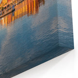St-Tropez Wall Art - Sunset Marina Reflections on the French Riviera