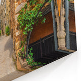 French Village Art - Stone Alleyway in Scenic Provence Countryside
