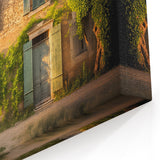 Provence Art Prints - Rustic French Country House with Sunlit Shutters