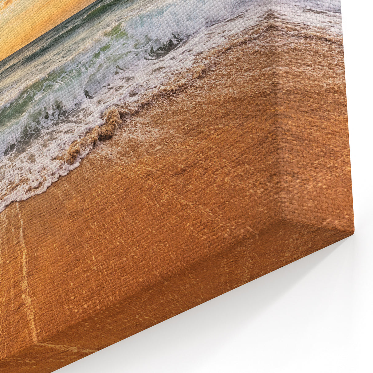 Serene Ocean Sunset Beach Canvas Photography Print - Fort Lauderdale Wall Art