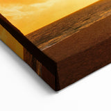 Fort Lauderdale Palm Trees Wall Art - Florida Sunset Canvas Print