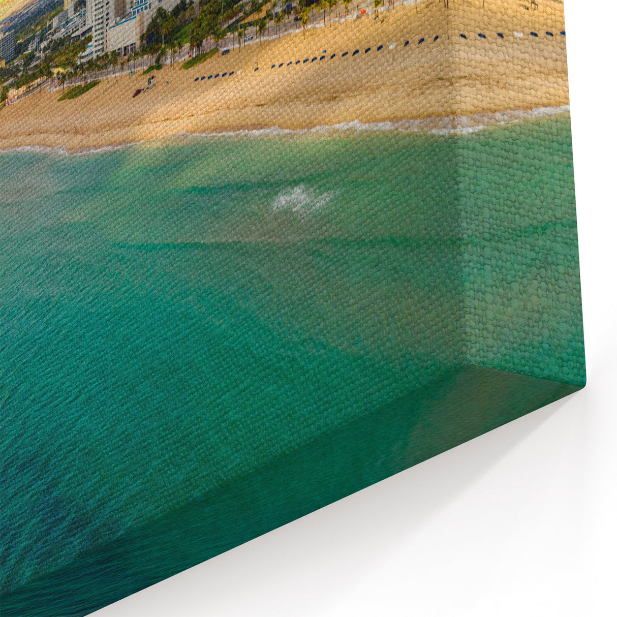 Florida Coastal Cityscape Print - Fort Lauderdale Skyline Wall Art