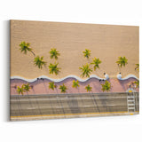 Fort Lauderdale Aerial Beach Wall Art - Florida Coastal Photography Print