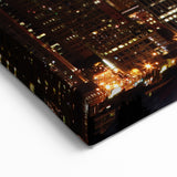 Seattle Skyline Art - Stunning Nighttime Seattle Cityscape Wall Décor