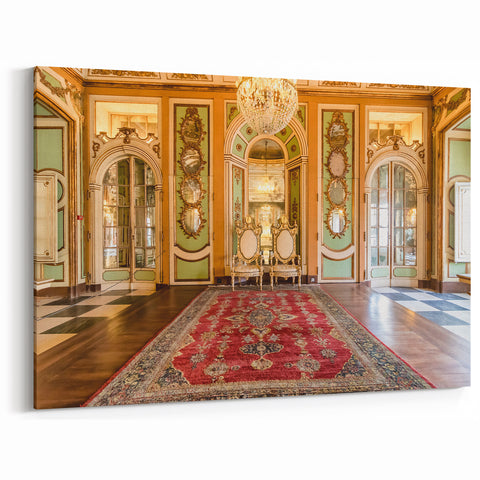 French Architecture Wall Decor – Elegant Versailles Room Interior Art