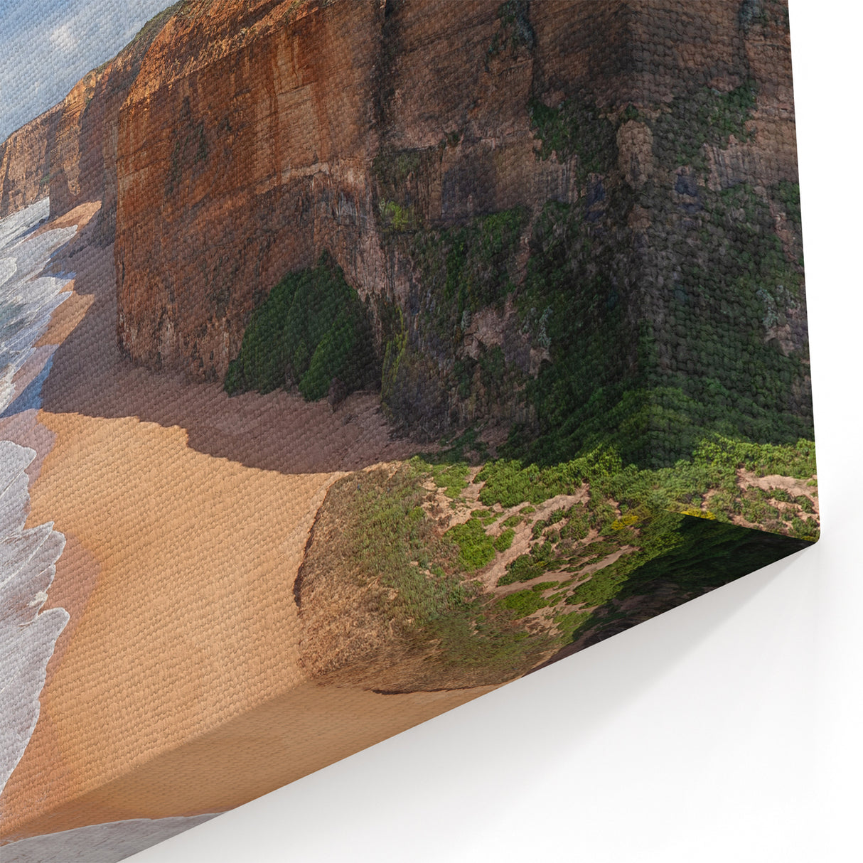 Oceania Landscape Art - Majestic Coastal Cliffs of the Pacific