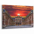Versailles Landscape Art – Sunset View of the French Royal Palace