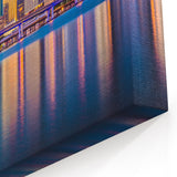 Miami Skyline Art – Vibrant Cityscape Canvas Print for Home Decor