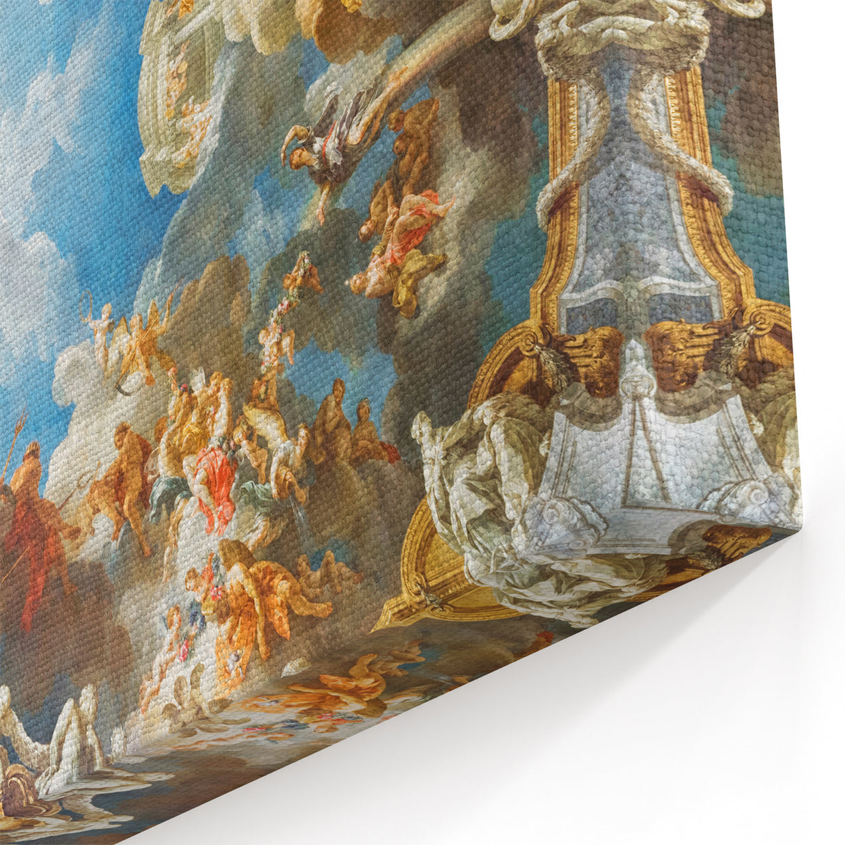Versailles Wall Art - French Palace Ceiling Mural Artwork