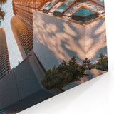 Miami Skyline Art – Modern Cityscape Architecture Canvas for Home Decor