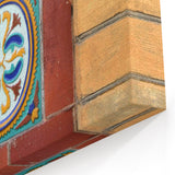 Masonry Wall Art - Architectural Stone & Brick Canvas Print with Framed Option