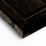 Rustic Masonry Wall Art - Aged Window in Brick & Stone Canvas Print