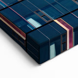 Seattle Modern Art - Architectural Building Pattern Wall Décor