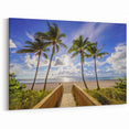 Palm Beach Coastal Wall Art - Tropical Beach Photography for Home Decor