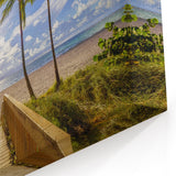 Palm Beach Coastal Wall Art - Tropical Beach Photography for Home Decor
