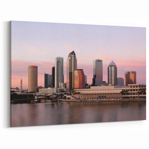 Tampa Skyline Art – Stunning Downtown Tampa Wall Art for Home Decor