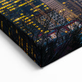 Seattle Skyline with Space Needle at Sunset – Stunning Cityscape Art