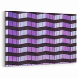 Abstract Tampa Architecture – Modern Geometric Building Wall Art