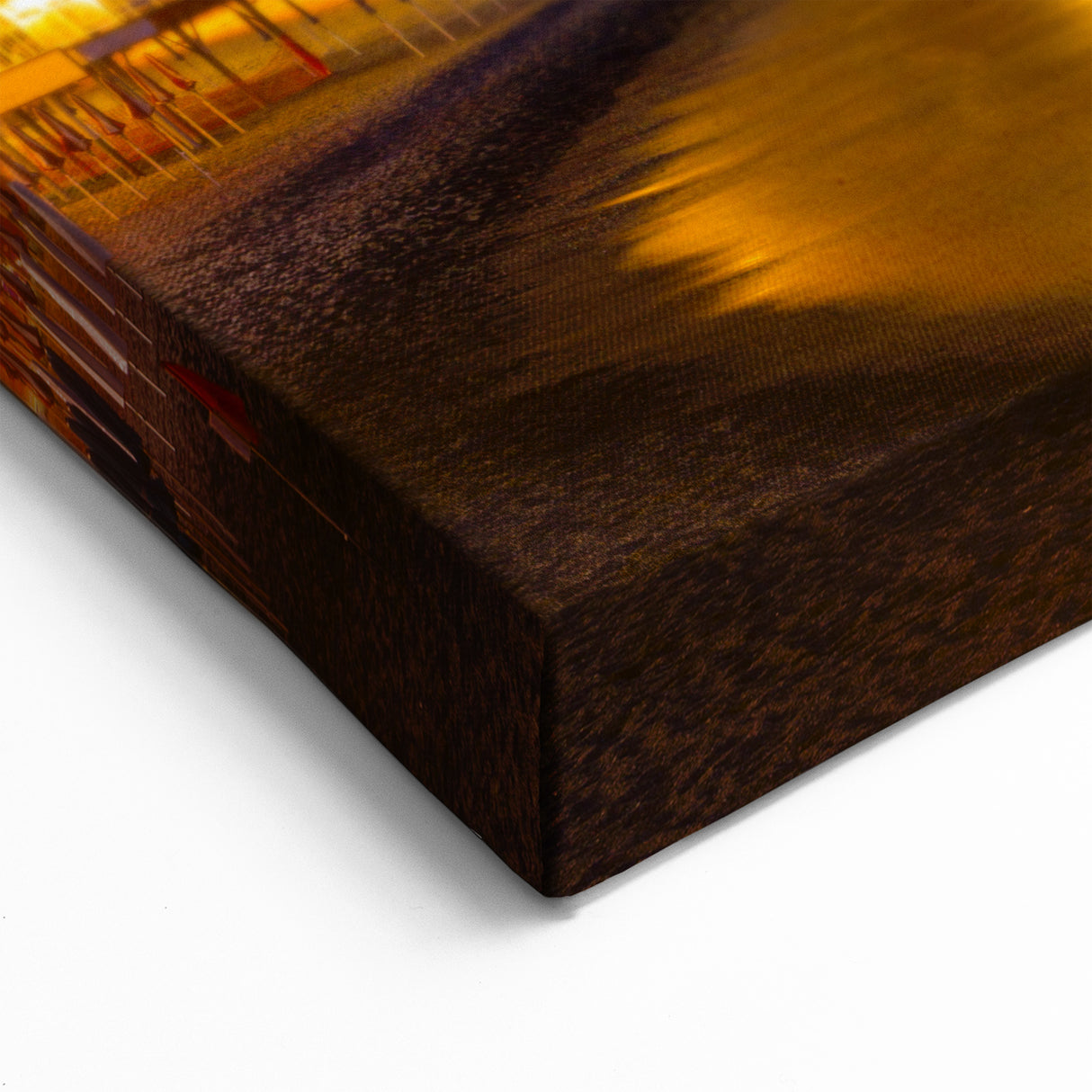 Amalfi Coast Canvas Prints - Moonlit Coastal Landscape Art